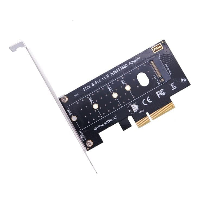 M.2 NVMe SSD NGFF to PCIE X4 Adapter M Key Interface Card Support PCI-e PCI Express 3.0 x4 2230-2280 Size M2 SSD M2 PCIE Adapter
