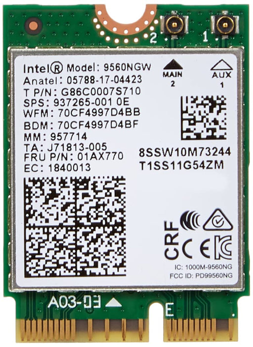 Intel WLAN-AC 9560 M.2 No vPro Bulk