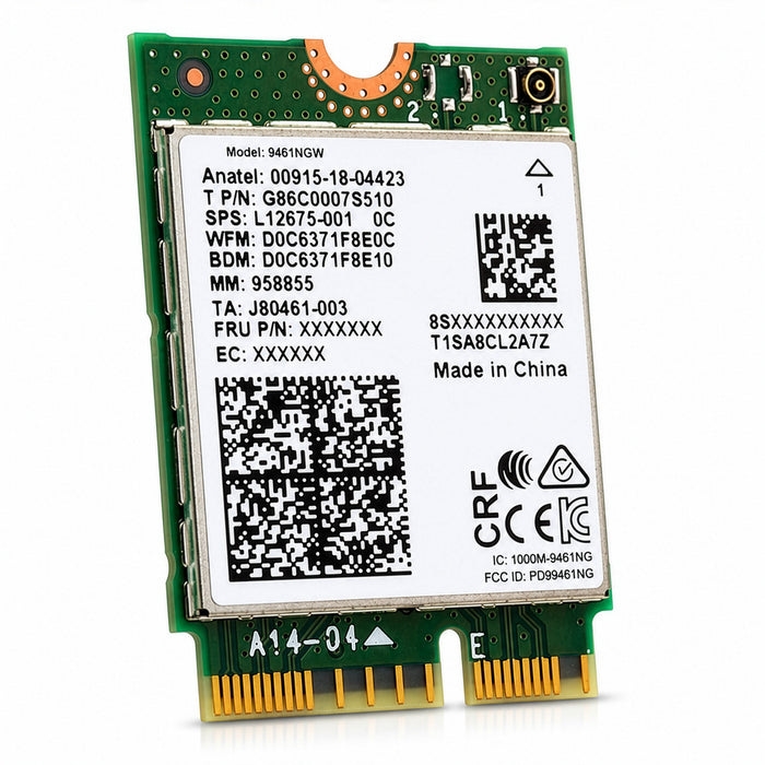 9461NGW M.2 CNVio WiFi 5 Card | Supports Bluetooth 5.1 | Replacement Module