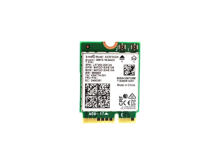 Intel AX201 IEEE 802.11ax Bluetooth 5.0 Wi-Fi/Bluetooth Combo-Adapter für Notebook