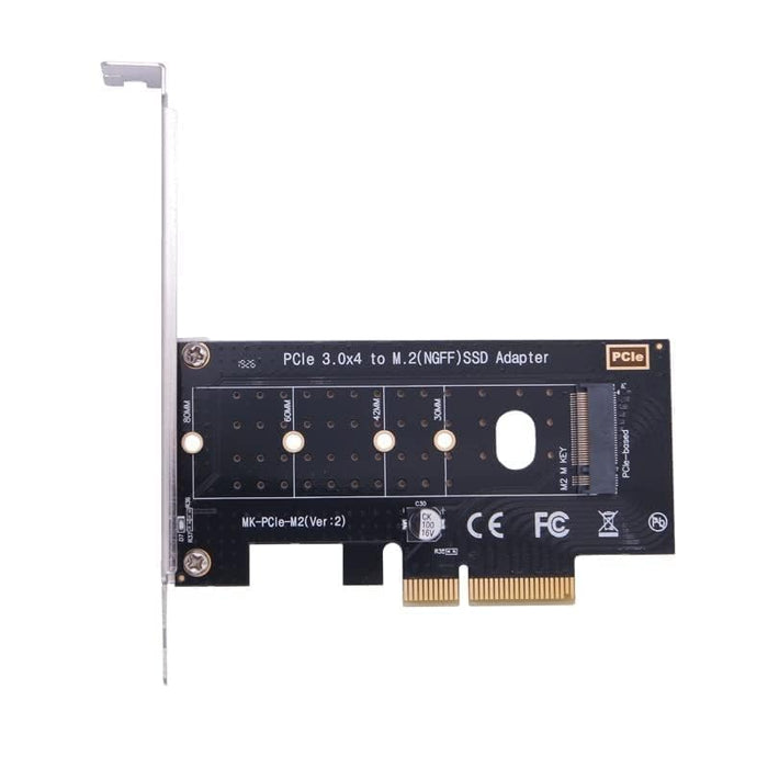 M.2 NVMe SSD NGFF to PCIE X4 Adapter M Key Interface Card Support PCI-e PCI Express 3.0 x4 2230-2280 Size M2 SSD M2 PCIE Adapter