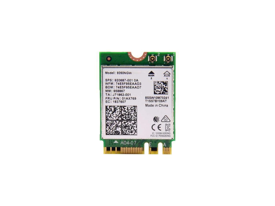 Laptop Upgrade Wireless-AC 9260 802.11ac Bluetooth 5.0 Support M.2 No vPro Adapter 9260NGW MU-MIMO