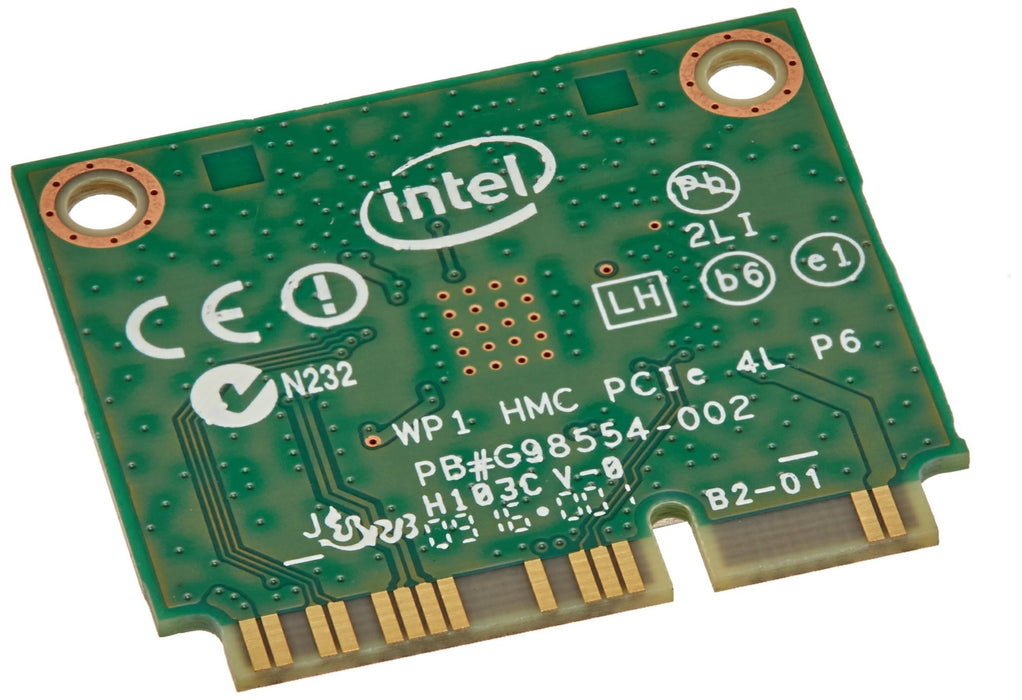 Intel 3160.HMWWB.R Dualband Wireless-AC 3160 Netzwerkadapter PCI Express Half Mini Card 802.11 b/a/g/n/ac