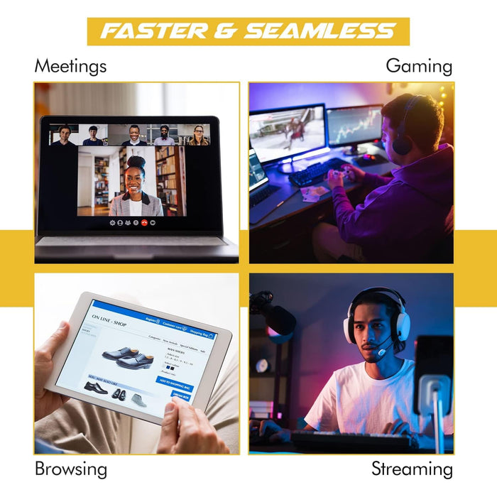 HighZer0 Electronics BE200 WiFi 7 Card | M.2 PCIe WiFi Card | Tri-Band 2.4/5/6 GHz | Up to 5.8 Gbps | Gaming WiFi Card for PC | Supports Bluetooth 5.4 & Intel PCs with Windows 10/11 | BE200NGW