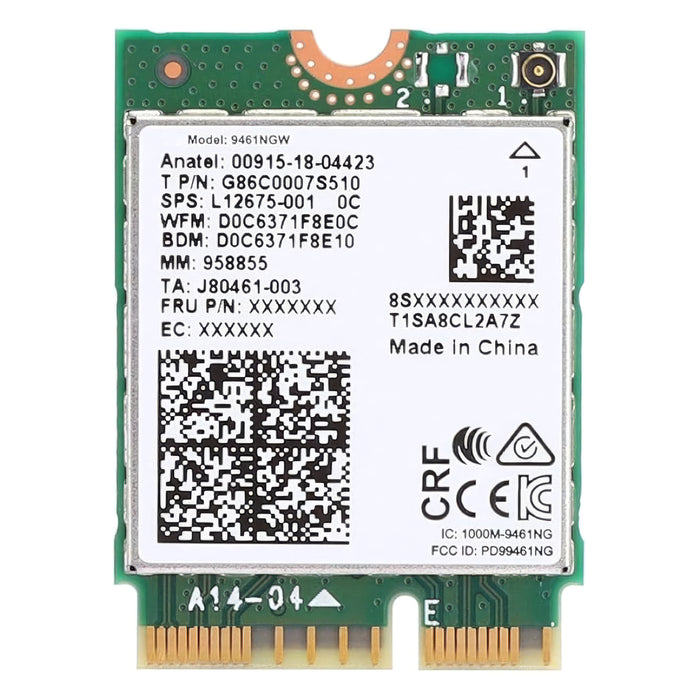 Made for Intel 9461NGW Replacement WiFi Card | M.2 2230 CNVio WLAN Module