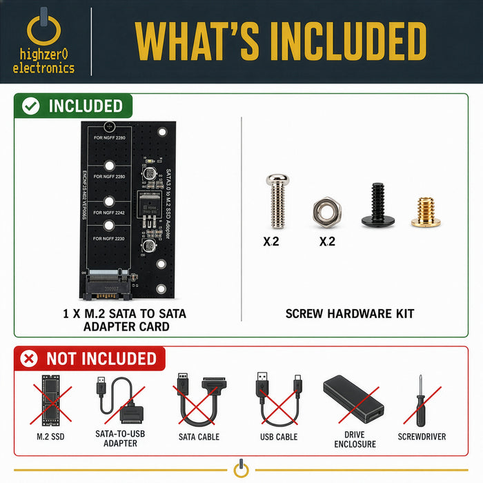 Adaptador NGFF M.2 M2 SATA3 Raiser M.2 a SATA, adaptador SSD M2 a tarjeta de expansión SATA, soporte de llave B 30/42/60/80mm