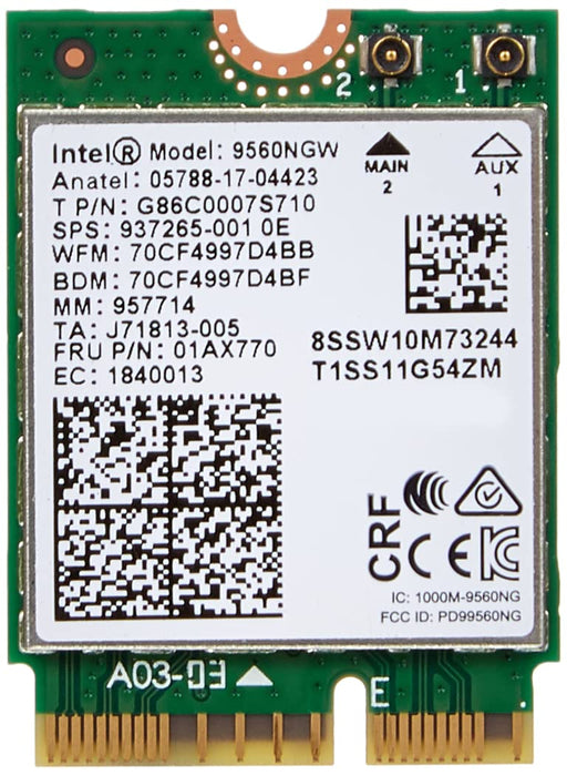 Intel® WLAN-AC 9560 M.2 vPro Bulk