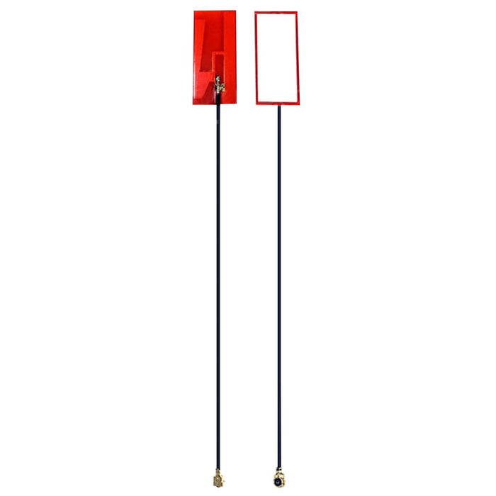 WiFi Antenna for PC, Laptop, Desktop & Motherboard | 2.4GHz/5GHz/6GHz | 4th Generation U.FL (Compatible with MHF4 and IPEX4) Connectors on M2 Wi-Fi Cards | 2-Pack 10cm (4in)