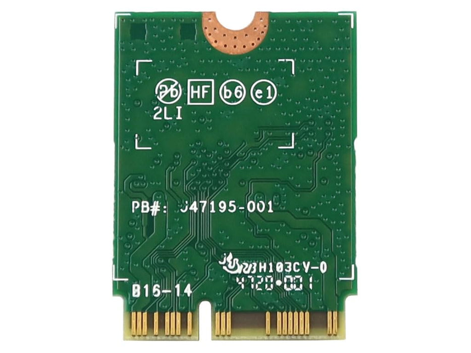 Wireless-Karte 5W10V25772 8S5W10V25772 Kompatibles Ersatzteil für Intel Wireless-AC 9560 9560NGW R 1,73 Gbit/s M.2 2230 PCI-Express USB WiFi 5 802.11ac Bluetooth 5.1