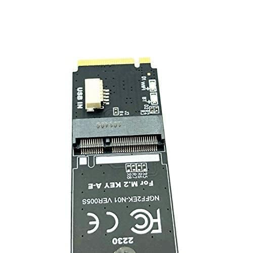 M.2 M-Key to A + E Key NGFF Slot Wifi Wireless Network Card M.2 NGFF PCI Express to E Key Card M-Key to A-E Key M.2 Wifi Adapter