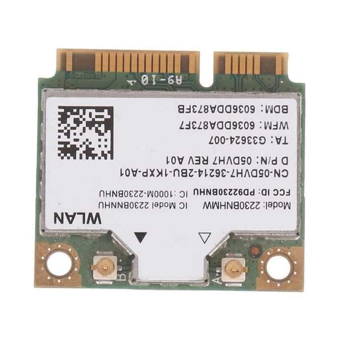 HighZer0 Electronics Wireless-N 2230 Half Mini PCIe Netzwerkkarte | 300 Mbit/s mit Bluetooth-Unterstützung | HMC WLAN Ersatzteil 2230BNH Wi-Fi Karte 2230BNHMW