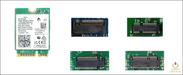 HIGHZER0 ELECTRONICS WIFI 7 CARD BE211NGW, CNVIO3 INTERFACE, 14TH GEN R2 ADAPTER FOR INTEL BE211 | TRI-BAND WIRELESS | UP TO 5.8GBPS | M.2