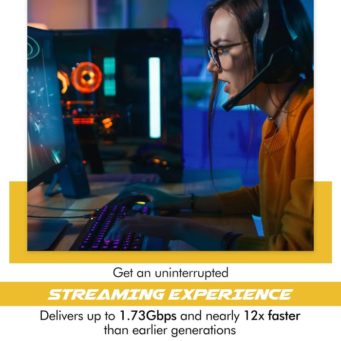 HighZer0 Electronics AC 9560 CNVio Legacy WiFi Adapter for PC | WiFi 5 Dual Band 802.11ac | Up to 1.73 Gbps | Supports Bluetooth 5.1 Windows & Linux | Requires 8-9th Gen Intel CPU | 9560NGW