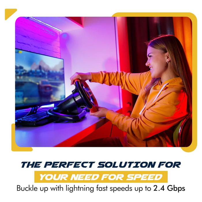 HighZer0 Electronics AX1675i Killer Series Upgraded WiFi 6E Adapter | Gaming WiFi Adapter | CNVio2 M.2 Wifi Card | 2.4 Gbps WiFi for PC | Bluetooth 5.3 Support | Requires Intel 11th+ Gen CPU