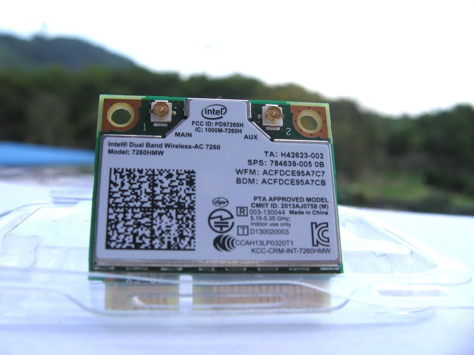 Intel WiFi Wireless-AC 7260 H/T Dual Band 2x2 AC+Bluetooth HMC Network 7260HMW