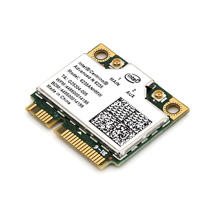 Legacy Mini-PCIe Wi-Fi Card for Intel Centrino 6235 | Half Mini PCIe Network Card | 300 Mbps with Bluetooth 4.0 Support | HMC WLAN Replacement Part 6235.HMW Wi-Fi Card 6235ANHMW