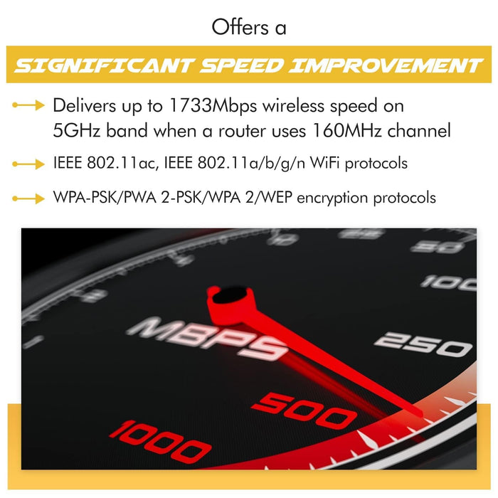 AC9260 Desktop Wi-Fi Kit | PCIe x4 | 1.73 Gbps | Bluetooth 5.1 Support | Wi-Fi 5 Wireless-AC No vPro 9260NGW