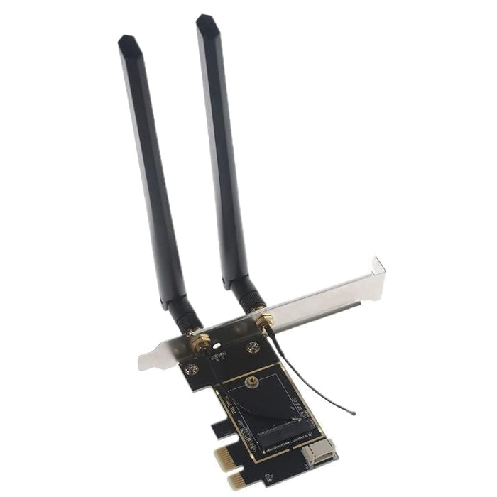 BE200 Desktop Wi-Fi 7 Kit | Wi-Fi 7 Tri Band 2.4/5/6 GHz | 5.8 Gbps | Bluetooth 5.4 Support | M.2 PCIe | No vPro 802.11BE Wireless Card BE200NGW