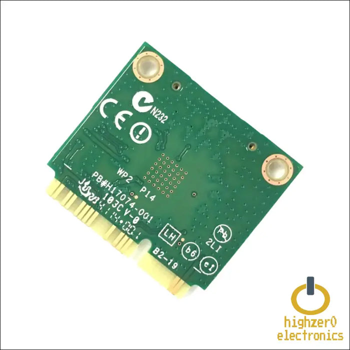 Highzer0 Electronics Wireless-n 2230 Half Mini Pcie Network Card | 300 Mbps with Bluetooth Support | Hmc Wlan Replacement Part 2230bnh