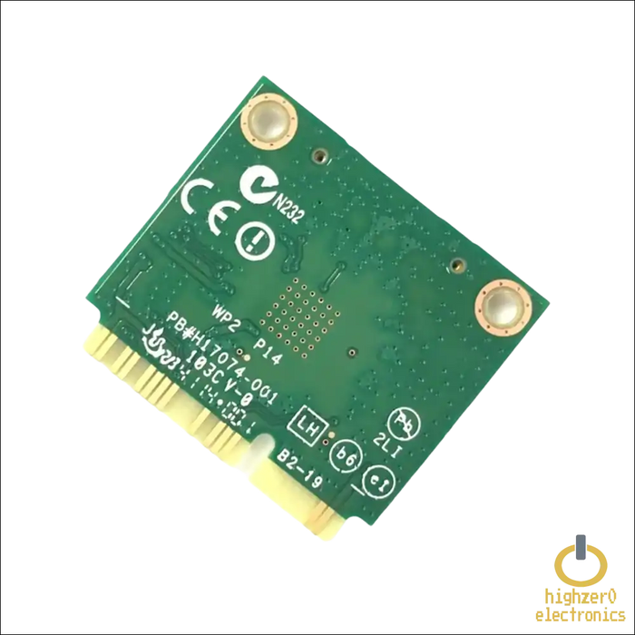 HIGHZER0 ELECTRONICS LEGACY WIFI 4 & 5 CARD HALF MINI PCIE, INTEL SMART CONNECT, ONLINE GAMING WIRELESS-N 6235 CENTRINO NETWORK | 300 MBPS