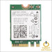 For Intel Wireless-ac 3165 Legacy Wi-fi Adapter | 433mbps Wifi with Bluetooth 4.0 | 2.4ghz & 5ghz Network Card | 3165ngw