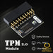 Replacement Tpm2.0 Encryption Security Module 20-1 Pin 2 * 10p Tpm Ga Remote Card Compatible With Win11 2.0 System For Gigabyte Platform
