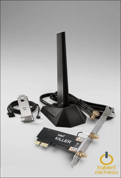 Ax1675x for Intel Desktop Upgrade Kit to Wi-fi 6e | 2.4 Gbps | Bluetooth 5.3 Support | Pcie X1 | with High Gain Antennas & Brackets no Vpro